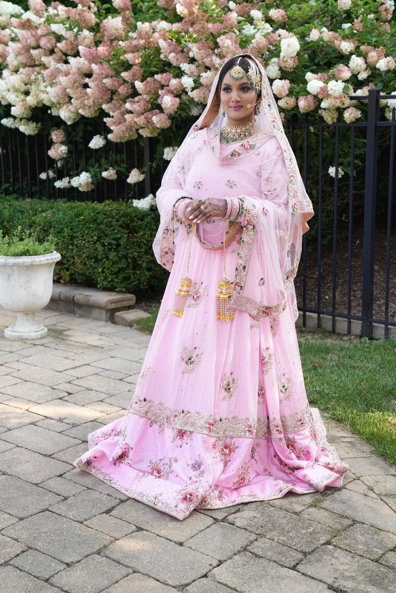 Pink Bridal Lehenga