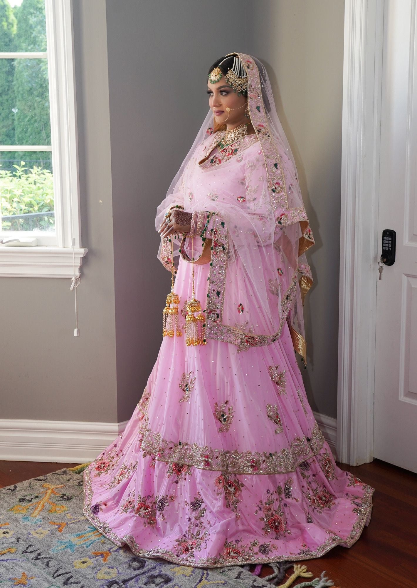 Pink Bridal Lehenga