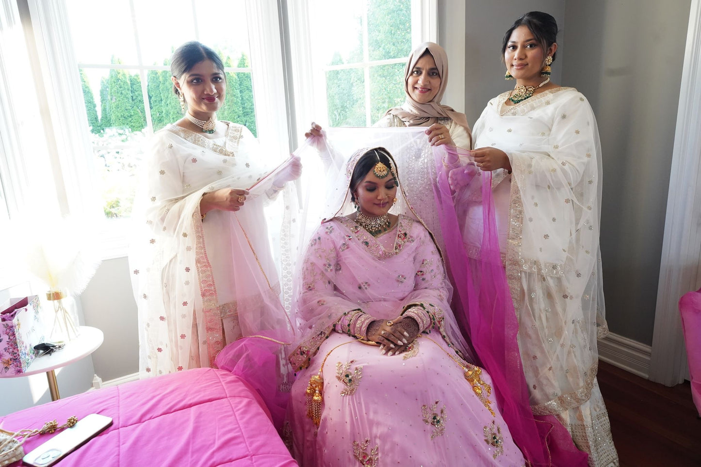 Pink Bridal Lehenga