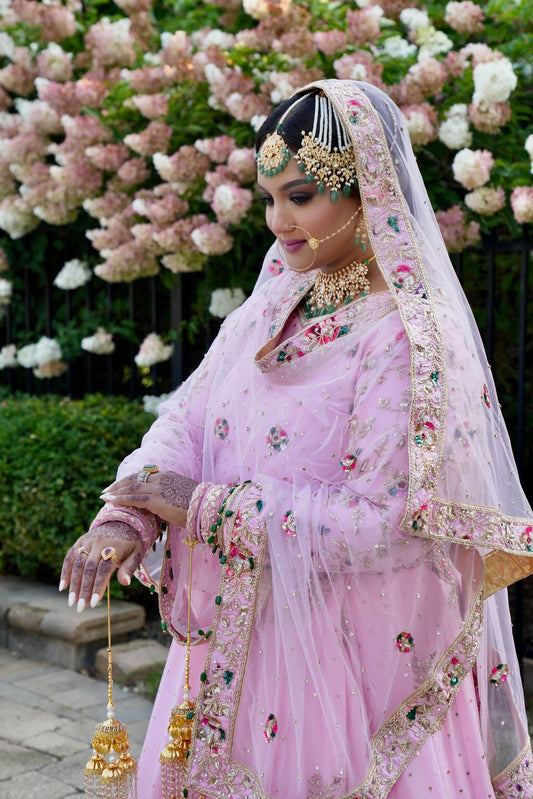 Pink Bridal Lehenga